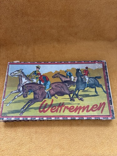 Brettspiel pferderennspiel - -, pferderennspiel-