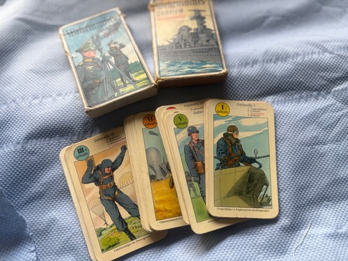 Quartett kartenspiele iiwk - kartenspiele,