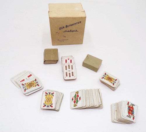 Alte mini kartenspiele - mini,