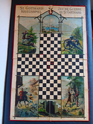 Antik großes spielbrett - ,