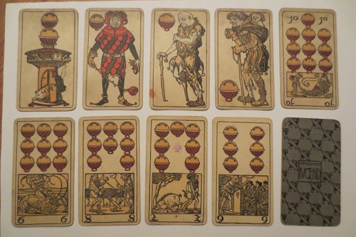 Antikes kartenspiel münchner - kartenspiel,