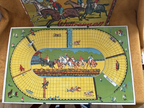 Brettspiel pferderennspiel - brettspiel, pferderennspiel-
