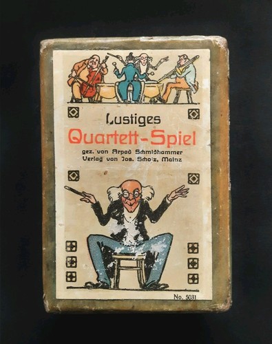 Lustiges quartett spiel von - spiel,