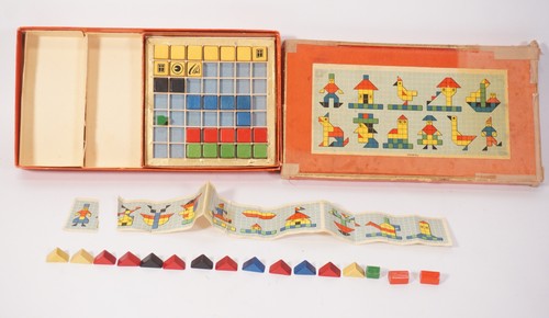 Antikes kinderspiel legespiel - antikes,