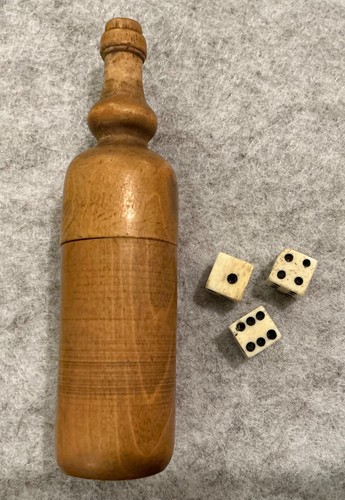 Altes würfelspiel mini - altes, /