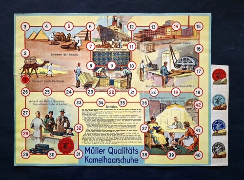 Kamelhaarschuhe brettspiel - kamelhaarschuhe,