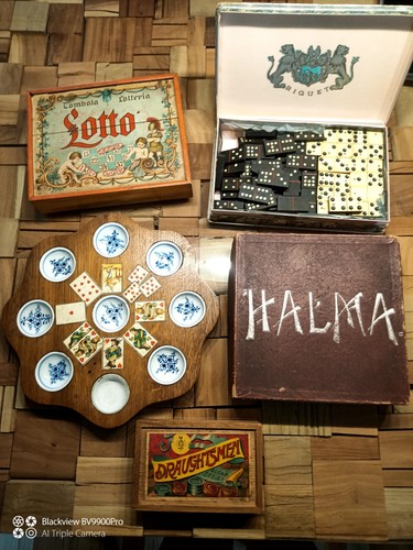 Antike spielesammlung konvolut - spielesammlung,
