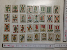 Altes Miniatur Skatspiele mit