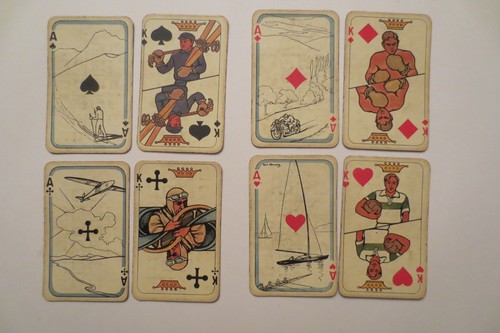 Antikes kartenspiel badische - kartenspiel,