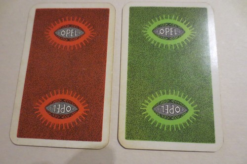 Altes kartenspiel adam opel - kartenspiel,