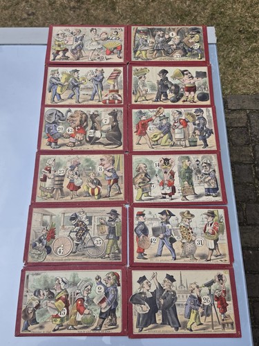 Antique léon saussine - saussine, loto