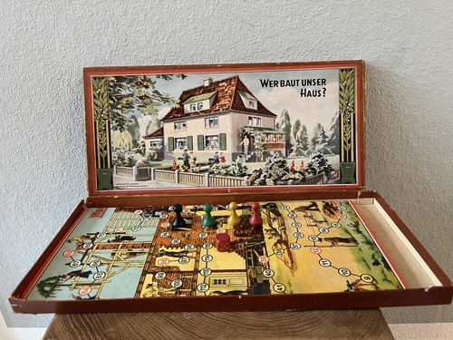 Brettspiel wer baut unser - ,