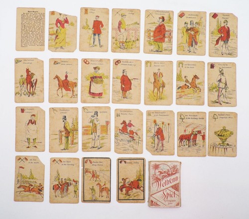 Wettrennspiel 1880 - um,