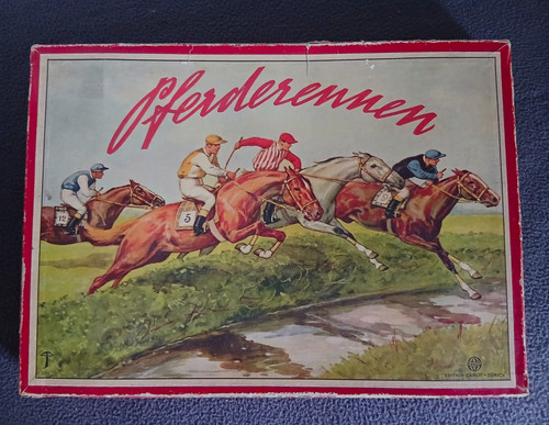 Antik carlit pferderennen - ,, /