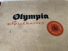 Alte Olympia Spielkarten